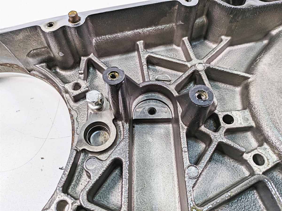 1999 Harley Dyna FXDL Low Rider Inner Primary Drive Chrome Clutch Cover 60681-94 {{ shop.shopifyCountryName }} - Mototech271