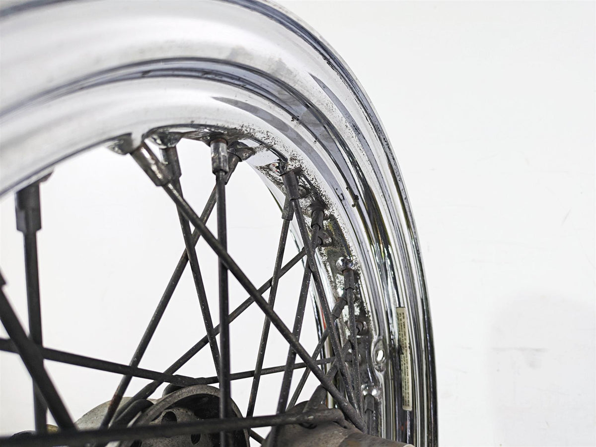 2002 Harley FLSTC Softail Heritage 16x3 Spoke Rear Wheel Rim 40975-05A {{ shop.shopifyCountryName }} - Mototech271