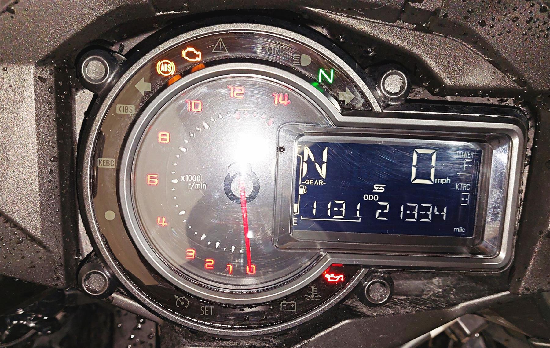 2018 Kawasaki ZX1002 Ninja H2 SX Speedometer Gauges Instrument - 21k 25031-0774 {{ shop.shopifyCountryName }} - Mototech271