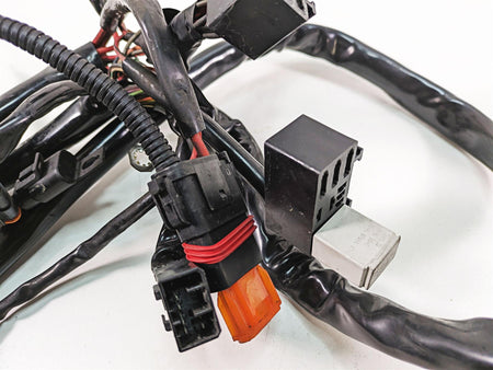 2005 Harley Dyna FXDL Low Rider Main Wiring Harness Loom - No Cut 69558-04A {{ shop.shopifyCountryName }} - Mototech271