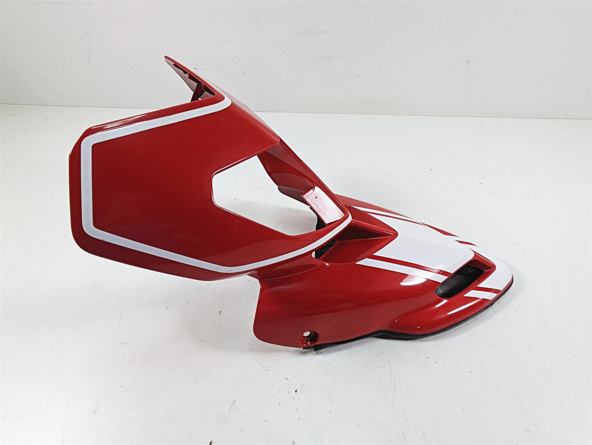 2011 Ducati Hypermotard 1100 Evo SP Front Red Headlight Cover Fairing 48110451A {{ shop.shopifyCountryName }} - Mototech271