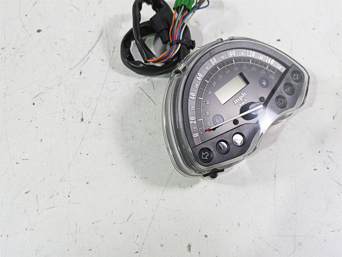 2002 Honda VTX1800 Retro Gauges Speedometer Instrument - 17k 37200-MCV-671 {{ shop.shopifyCountryName }} - Mototech271