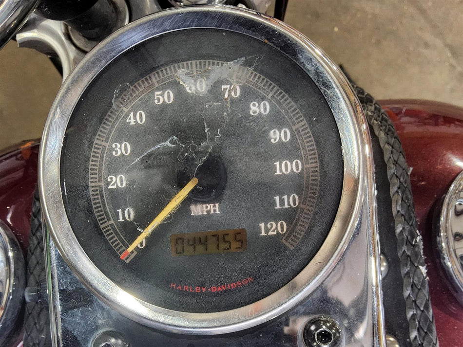 2000 Harley Dyna FXDL Low Rider Speedometer Gauge Instrument 44K -Read 67025-99 {{ shop.shopifyCountryName }} - Mototech271
