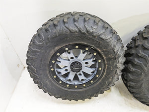 2019 Yamaha YXZ1000 R EPS SS SE System 3 Beadlock 14x6.5 Wheel Rim Tire Set | Mototech271