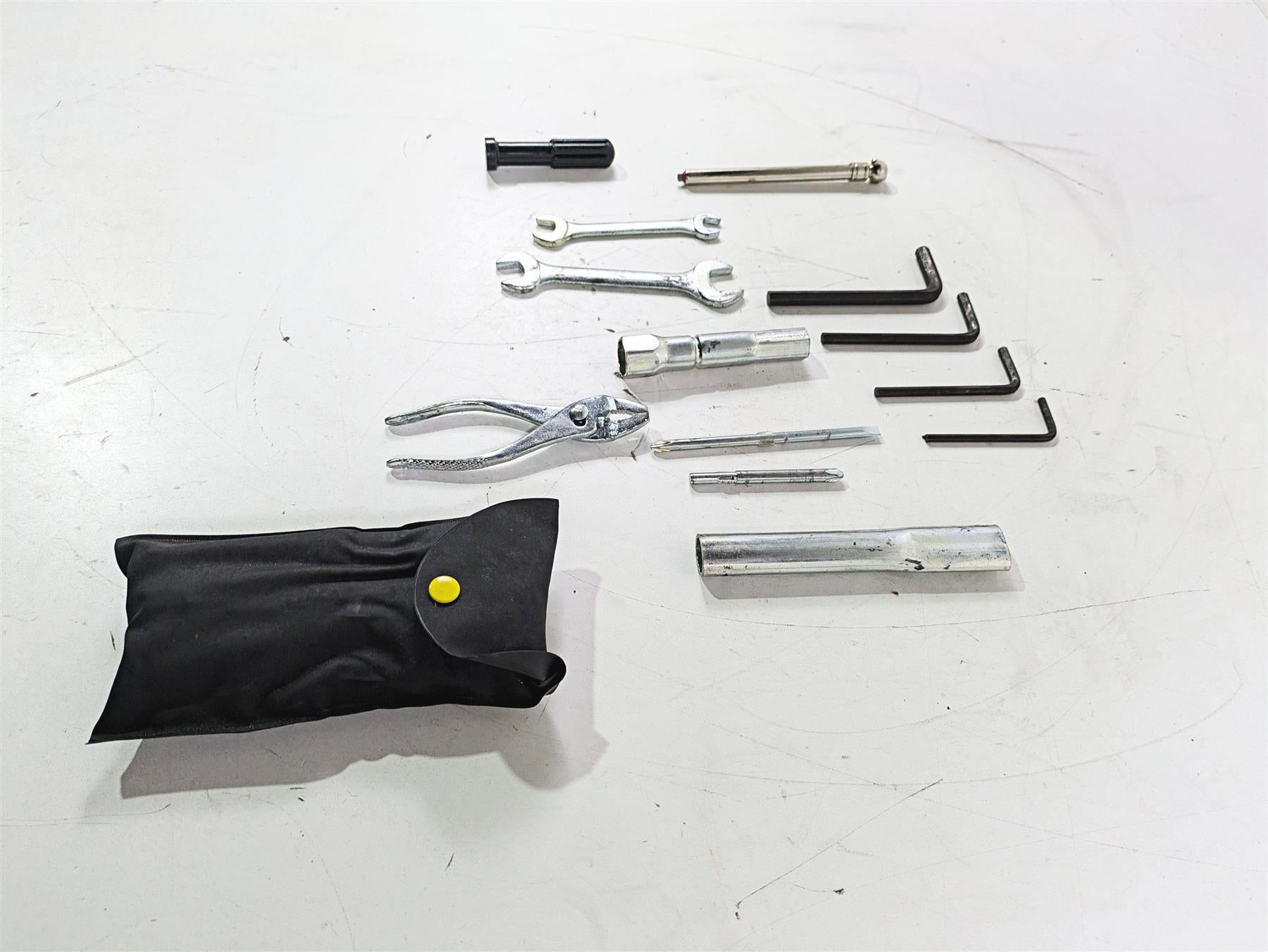 2004 Yamaha XVZ1300 Royal Star Oem Tool Kit Set Bag Wrenches Pliers {{ shop.shopifyCountryName }} - Mototech271