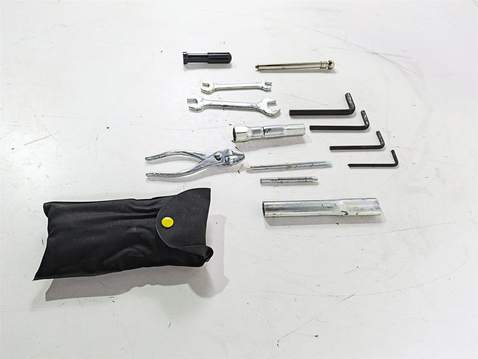 2004 Yamaha XVZ1300 Royal Star Oem Tool Kit Set Bag Wrenches Pliers {{ shop.shopifyCountryName }} - Mototech271
