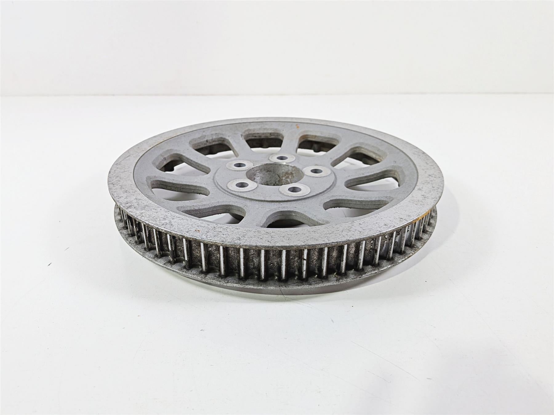 2011 Harley FXDF Dyna Fat Bob Rear Drive Belt Pulley Sprocket 66T 1" 40374-07 {{ shop.shopifyCountryName }} - Mototech271