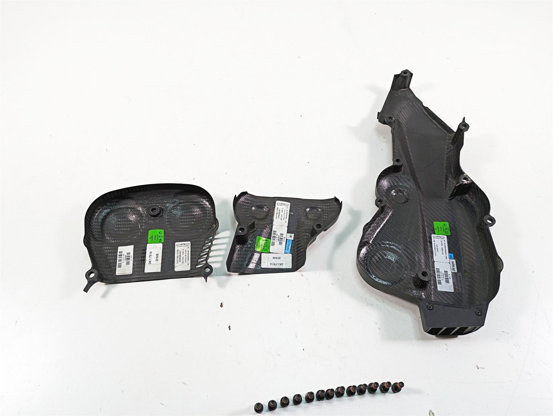 2020 Ducati Hypermotard 950 SP Carbon Fiber Timing Cover Fairing Set 24511781A {{ shop.shopifyCountryName }} - Mototech271