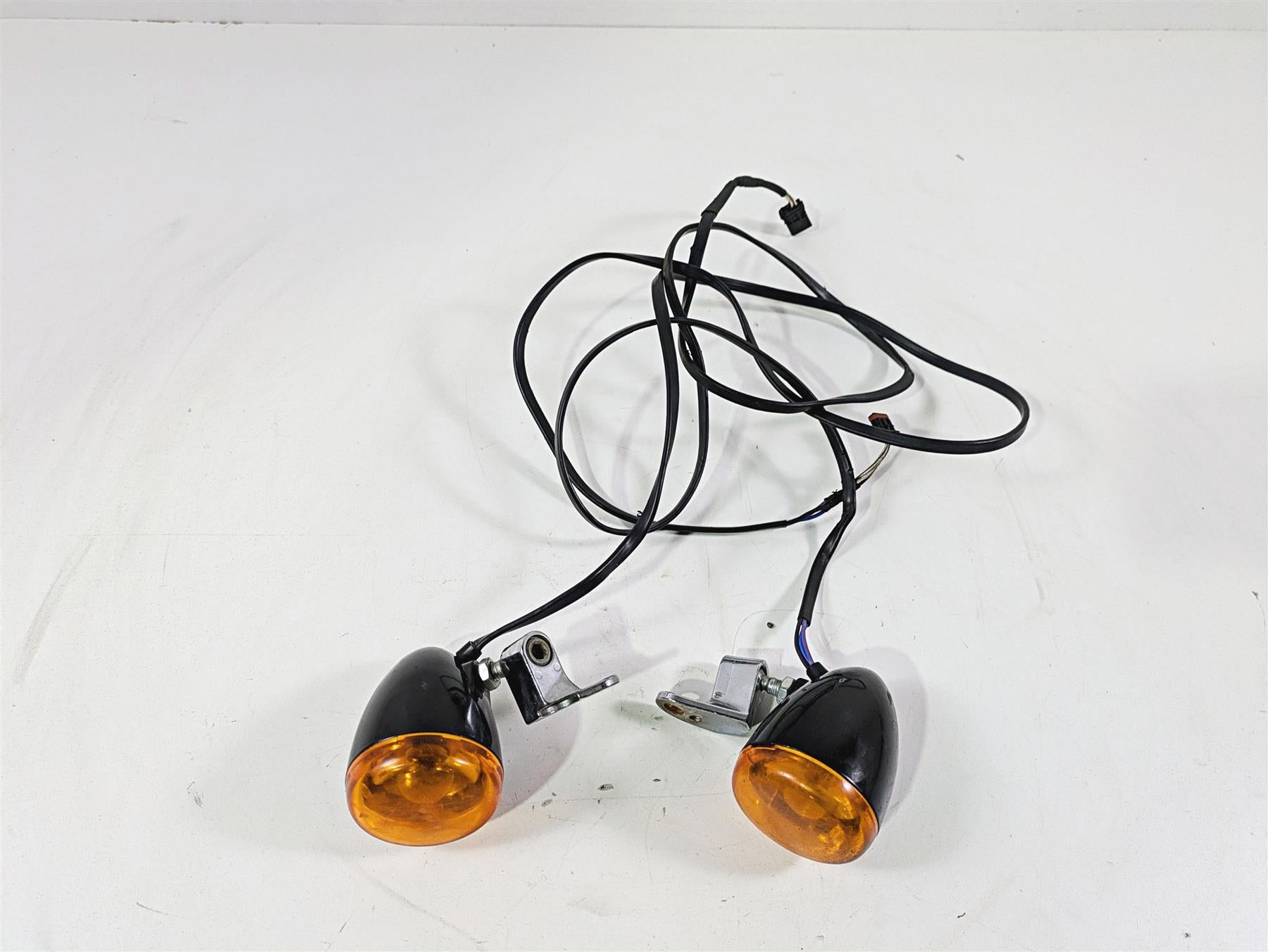 2014 Harley FLS Softail Slim Front Blinker Turn Signal Set - Read 67800178 {{ shop.shopifyCountryName }} - Mototech271