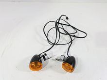 Load image into Gallery viewer, 2014 Harley FLS Softail Slim Front Blinker Turn Signal Set - Read 67800178 | Mototech271
