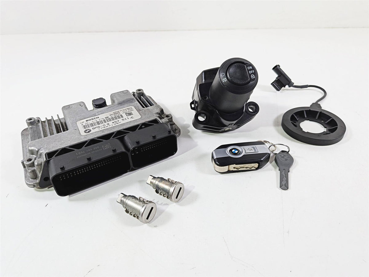 2021 BMW R1250GS K51 Adventure Cdi Ecm Handsfree Ignition Switch Key 13619457511-Mototech271