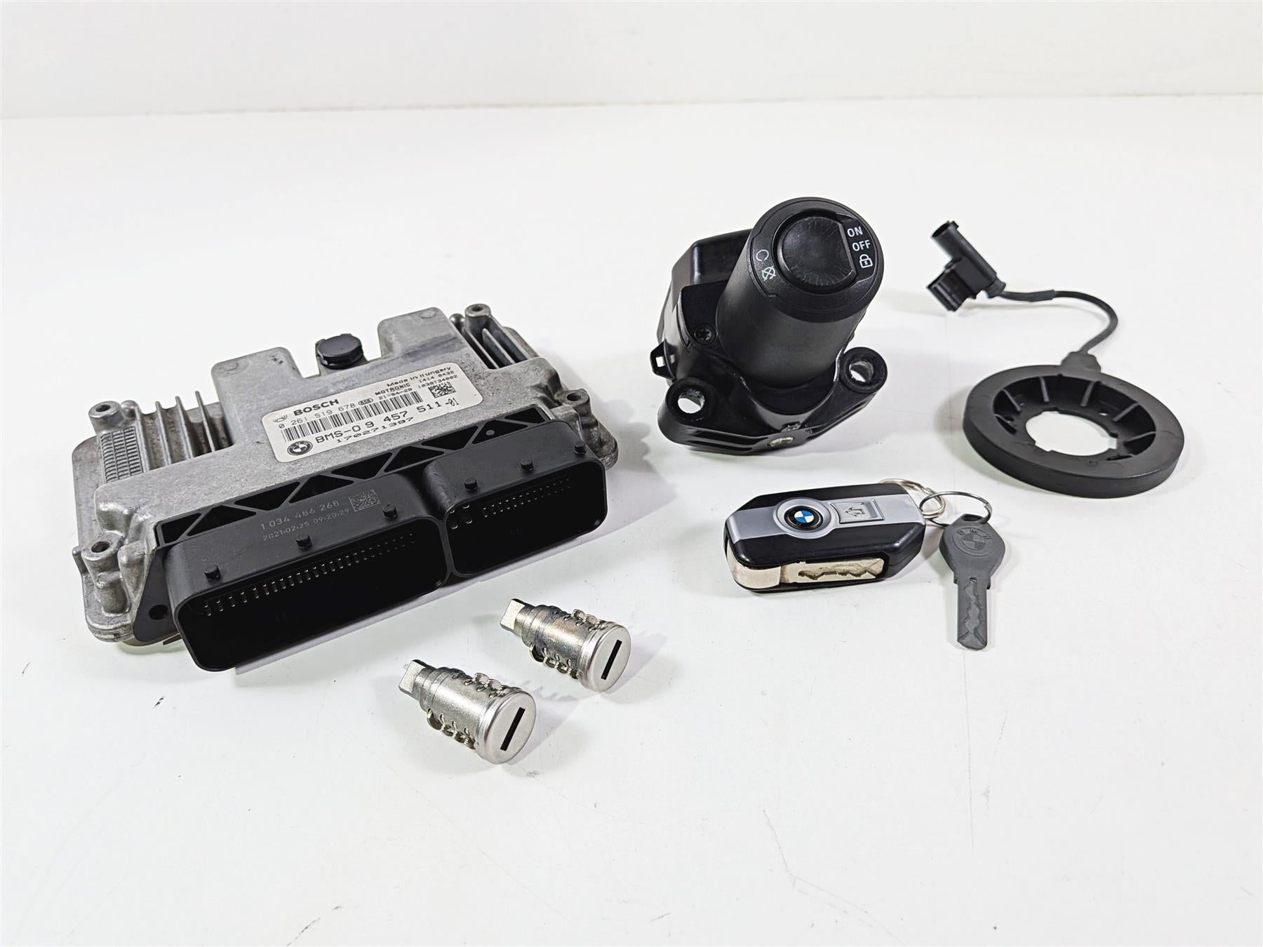 2021 BMW R1250GS K51 Adventure Cdi Ecm Handsfree Ignition Switch Key 13619457511-Mototech271