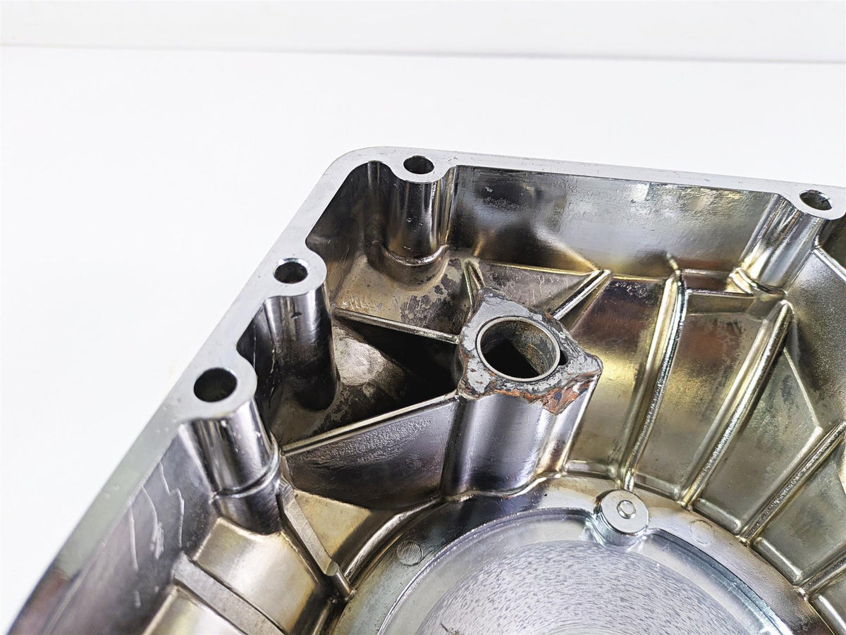 2002 Big Dog Pitbull Chrome Outer Primary Drive Clutch & Derby Cover {{ shop.shopifyCountryName }} - Mototech271