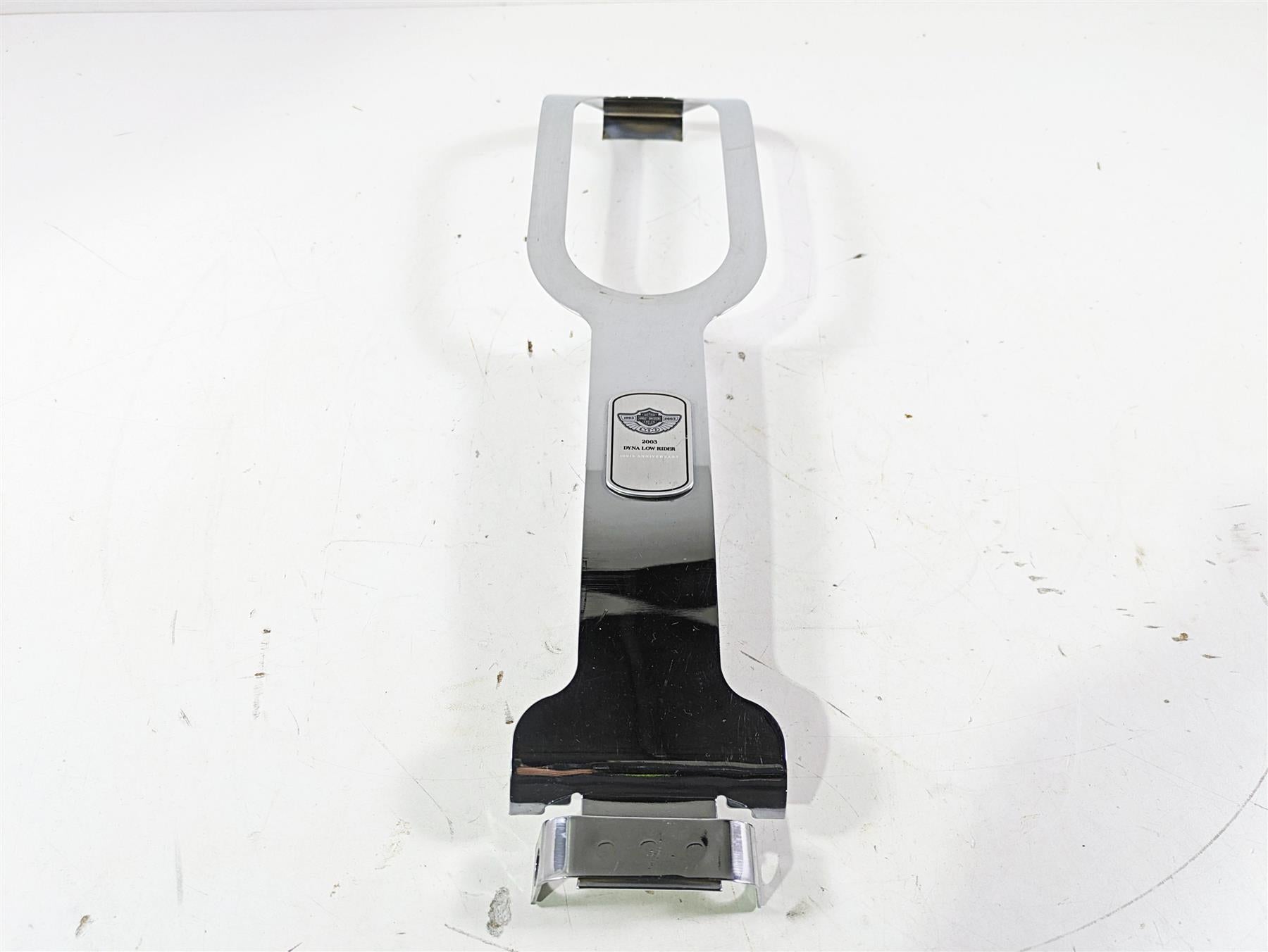 2003 Harley Dyna FXDL Low Rider 100TH Tank Dash Chrome Cover & Emblem 61244-02 {{ shop.shopifyCountryName }} - Mototech271