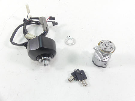 2016 Harley FXDL Dyna Low Rider Ignition Switch Steering Key Lock Set 71475-06B {{ shop.shopifyCountryName }} - Mototech271