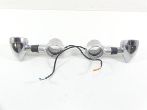 2006 Honda VTX1800 C2 Front Blinker Turn Signal & Clamp Set - Read 33400-MCV-N11