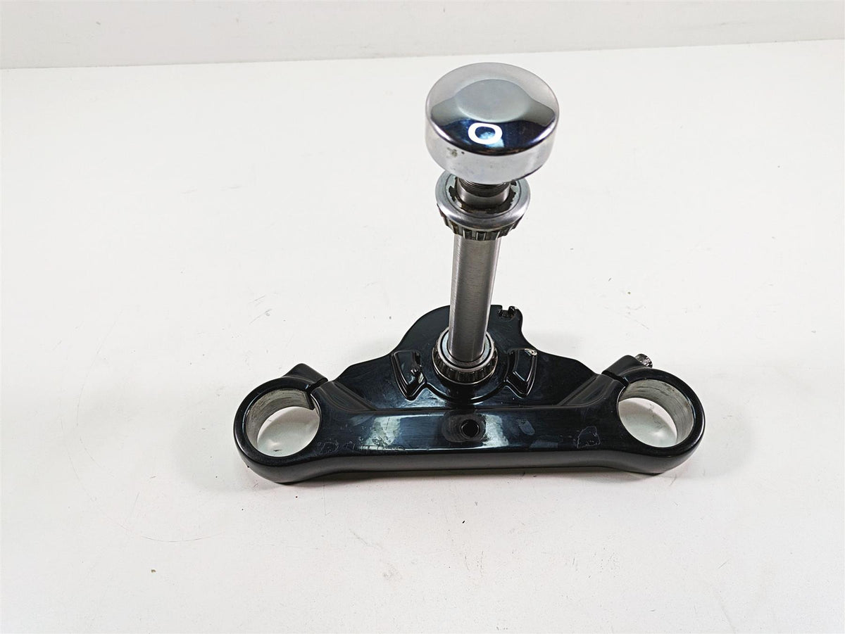 2009 Harley FXDF Dyna Fat Bob Lower Triple Tree Clamp 49mm - Read 47648-08 {{ shop.shopifyCountryName }} - Mototech271