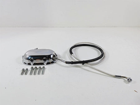 2008 Harley FXDSE CVO Dyna Transmission Chrome Clutch Release Cover 37137-07A-Mototech271
