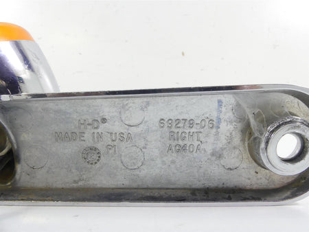 2013 Harley Touring FLHX Street Glide Front Right Blinker & Mount 69279-06 {{ shop.shopifyCountryName }} - Mototech271