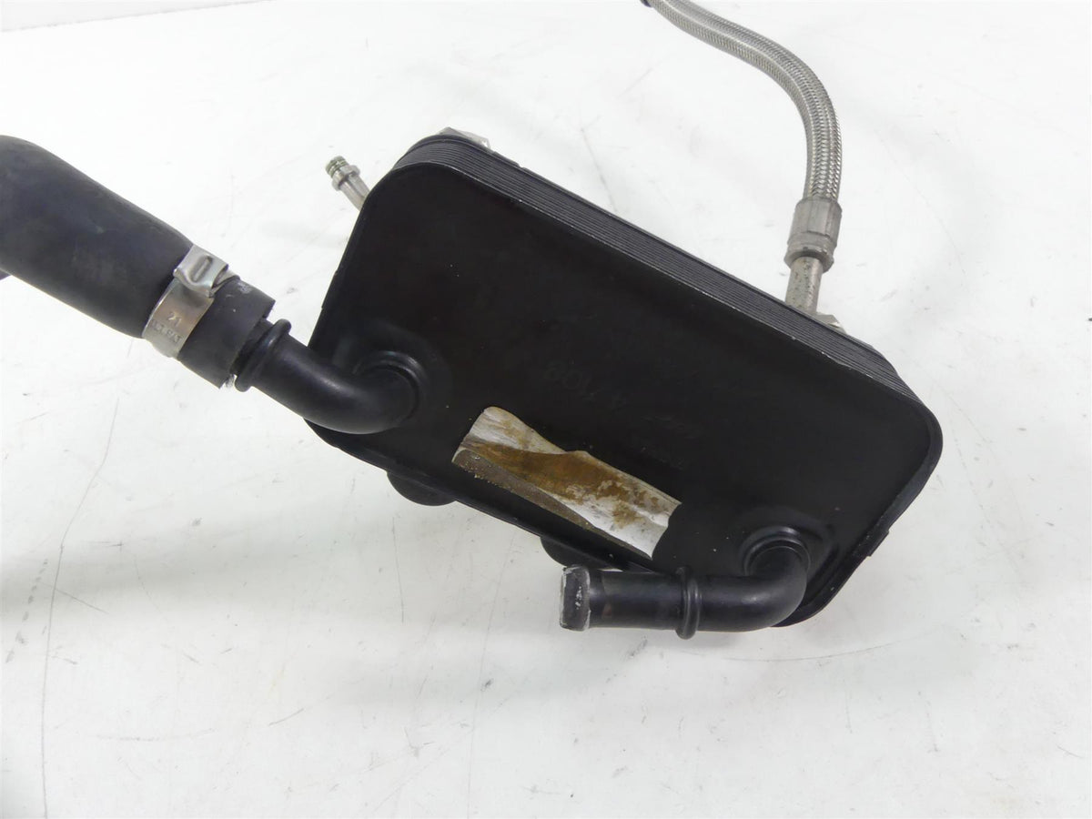 2013 Ducati Streetfighter 848 Oil Cooler Heat Exchanger & Lines Hoses 54710011A {{ shop.shopifyCountryName }} - Mototech271