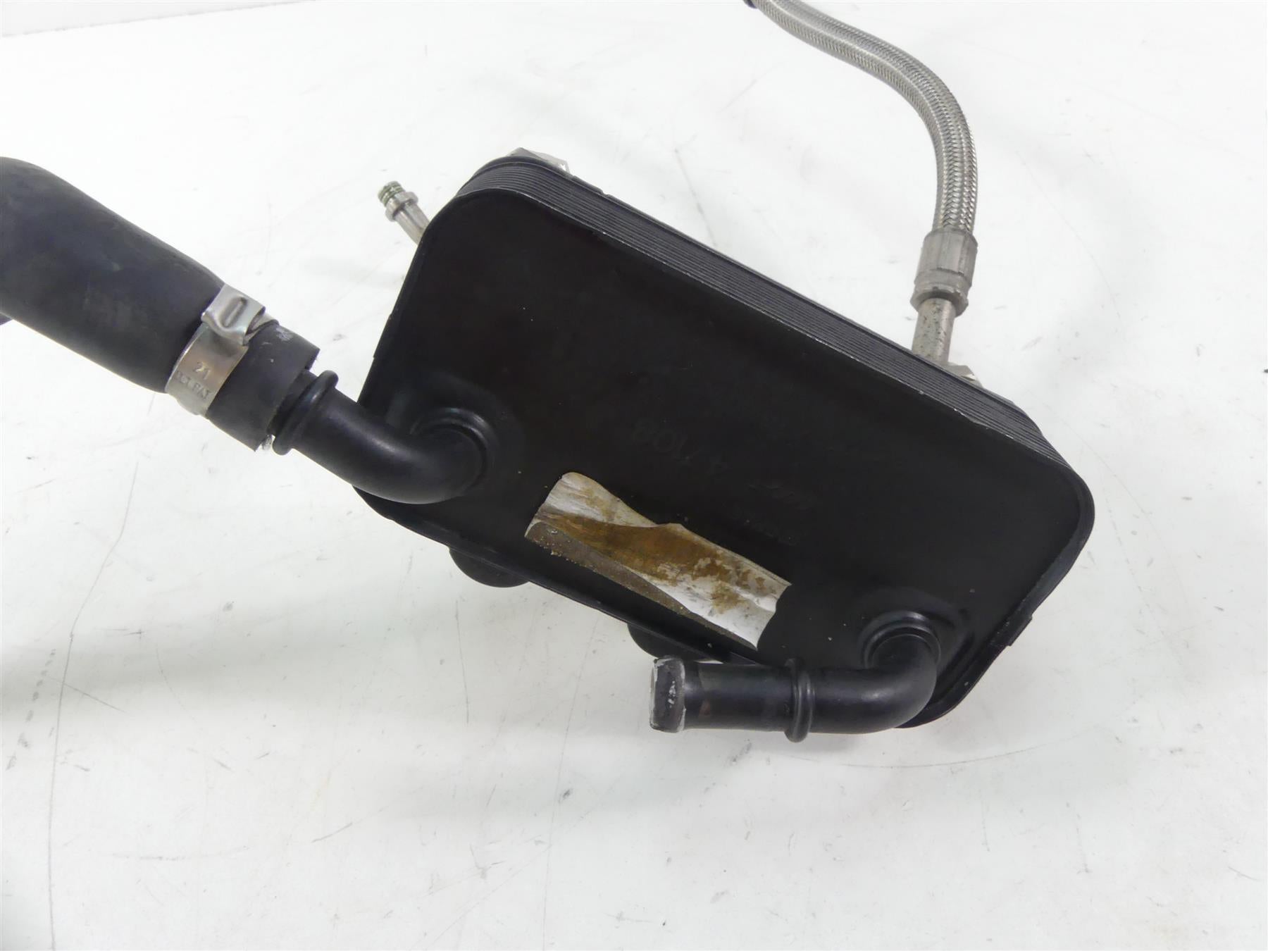 2013 Ducati Streetfighter 848 Oil Cooler Heat Exchanger & Lines Hoses 54710011A {{ shop.shopifyCountryName }} - Mototech271