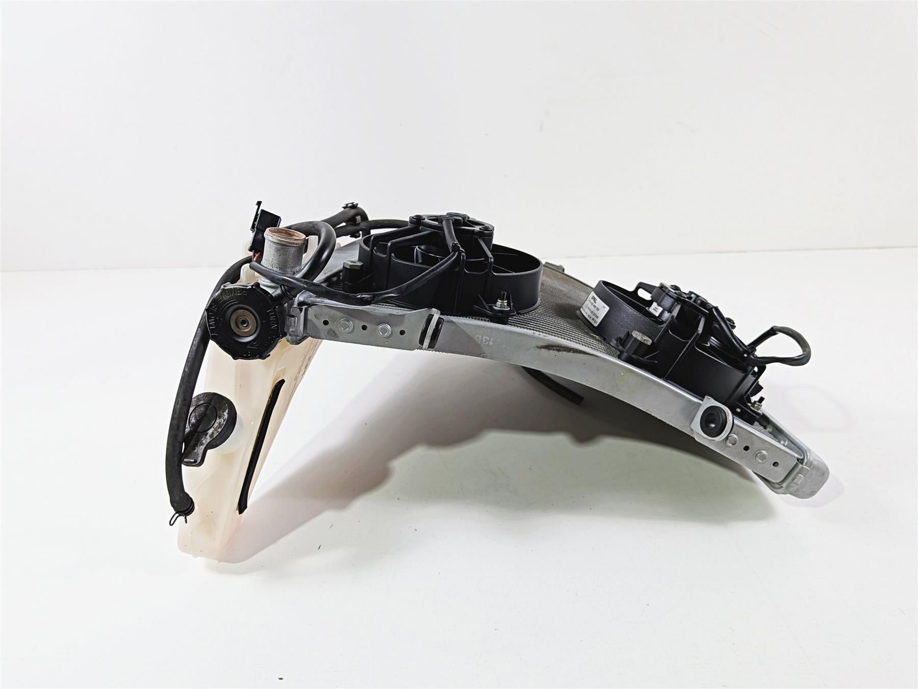 2014 Aprilia RSV4 RR Factory Straight Radiator Fan Reservoir No Leaks B045753 {{ shop.shopifyCountryName }} - Mototech271