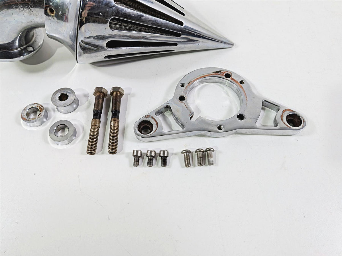 2014 Harley FXSB Softail Breakout Aftermarket Spike Air Cleaner Breather Filter-Mototech271