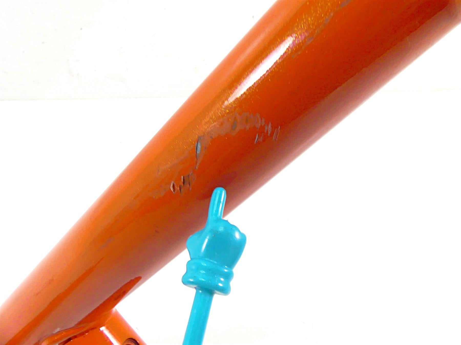 2005 Harley VRSCSE CVO V-Rod Right Front Frame Downtube Orange 48117-05 {{ shop.shopifyCountryName }} - Mototech271