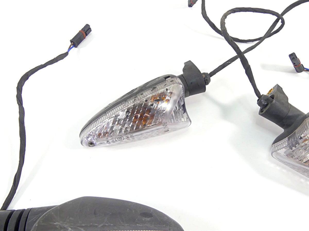 2013 BMW F800GS STD K72 Front Rear Oem Turn Signal Blinker Set 63138534353 {{ shop.shopifyCountryName }} - Mototech271