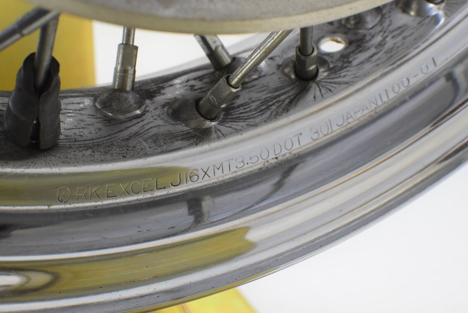 2001 Kawasaki VN1500 Vulcan Classic Rear Wheel Rim EXCEL 16x3.5 41034-1260 {{ shop.shopifyCountryName }} - Mototech271
