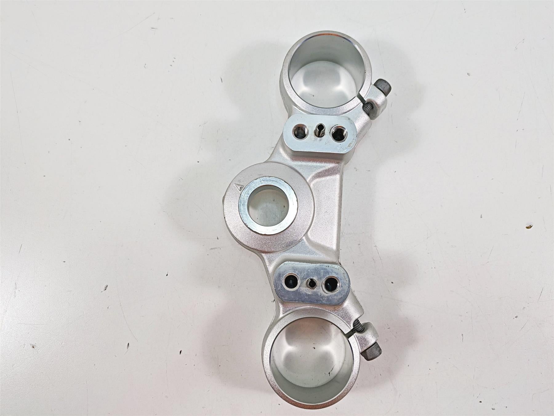 2012 Triumph Tiger 800XC ABS Upper Triple Tree Steering Clamp - Read T2049750 {{ shop.shopifyCountryName }} - Mototech271