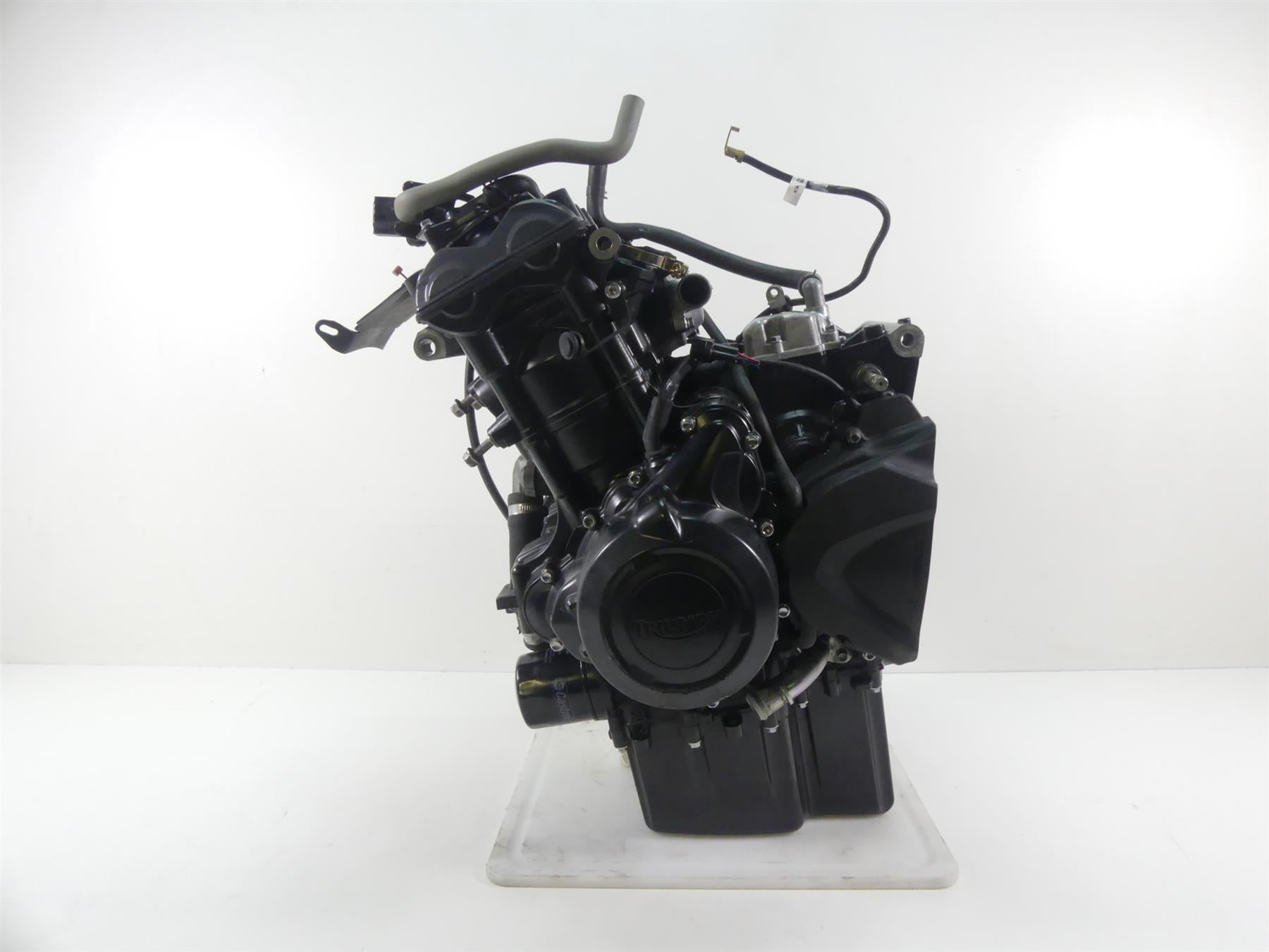 2013 Triumph Street Triple 675R Running Engine Motor 4K Only -Video T1162160 {{ shop.shopifyCountryName }} - Mototech271