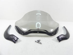 2011 Harley Touring FLTRX Road Glide Klock Werks Flare Windshield 12" KWW010192