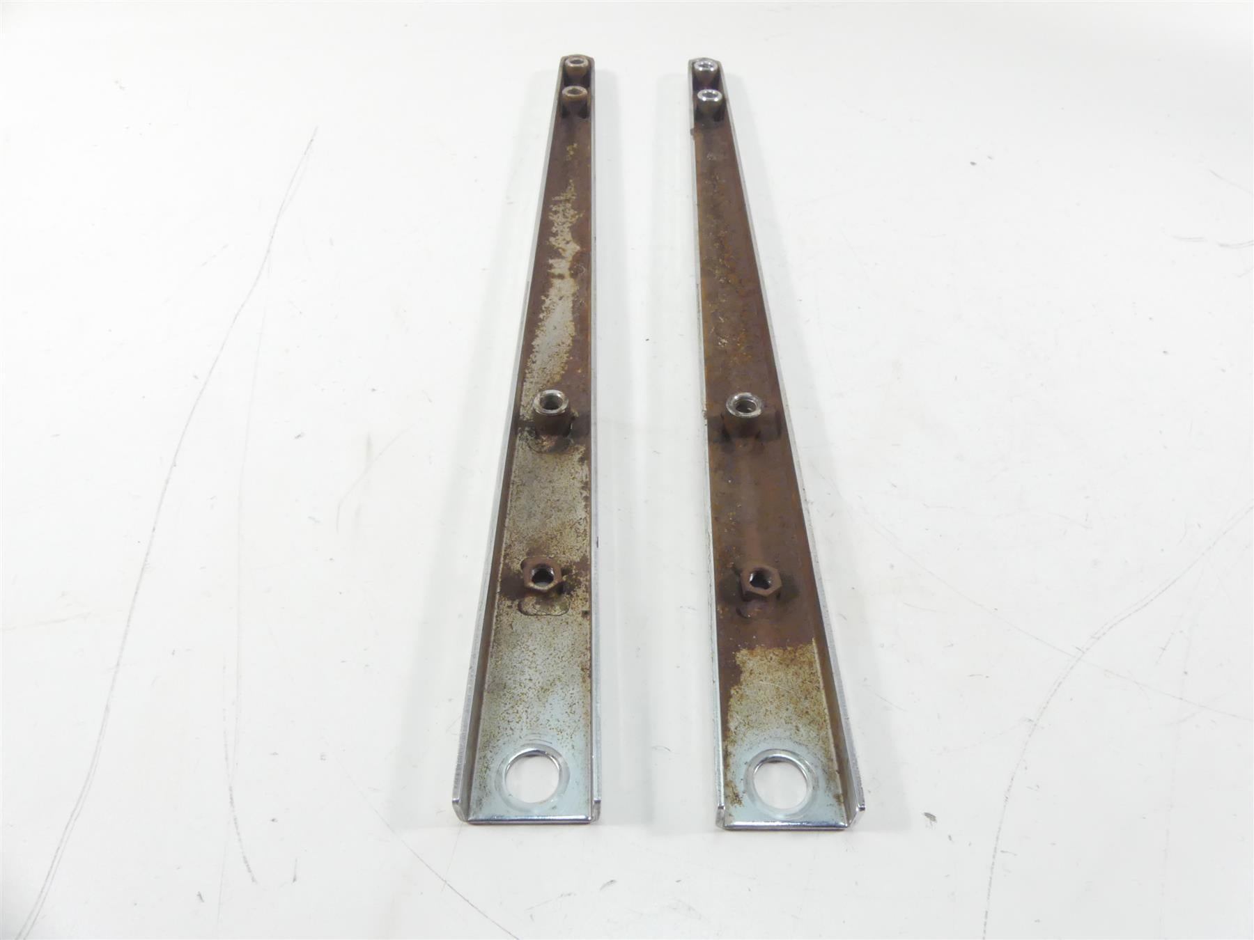 1978 Harley XLH1000 Sportster Ironhead Rear Left Right Chrome Braces Struts 59934-73 {{ shop.shopifyCountryName }} - Mototech271
