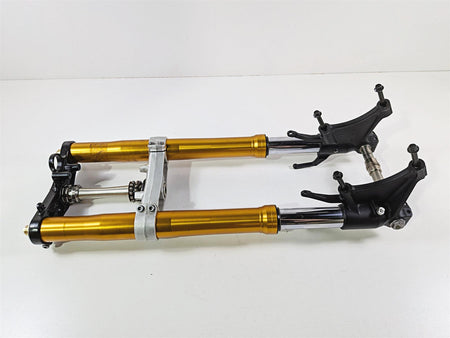 2008 Yamaha YZF R1 RN19 Gold Front Fork Leg Triple Tree Set 4C8-23102-00-00 {{ shop.shopifyCountryName }} - Mototech271
