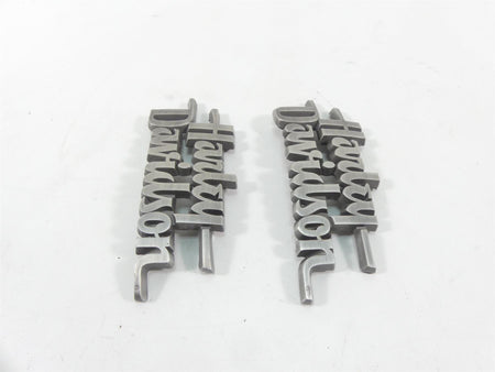 2017 Harley Dyna FXDB Street Bob Fuel Gas Tank Emblem Badge Set 61400098 {{ shop.shopifyCountryName }} - Mototech271