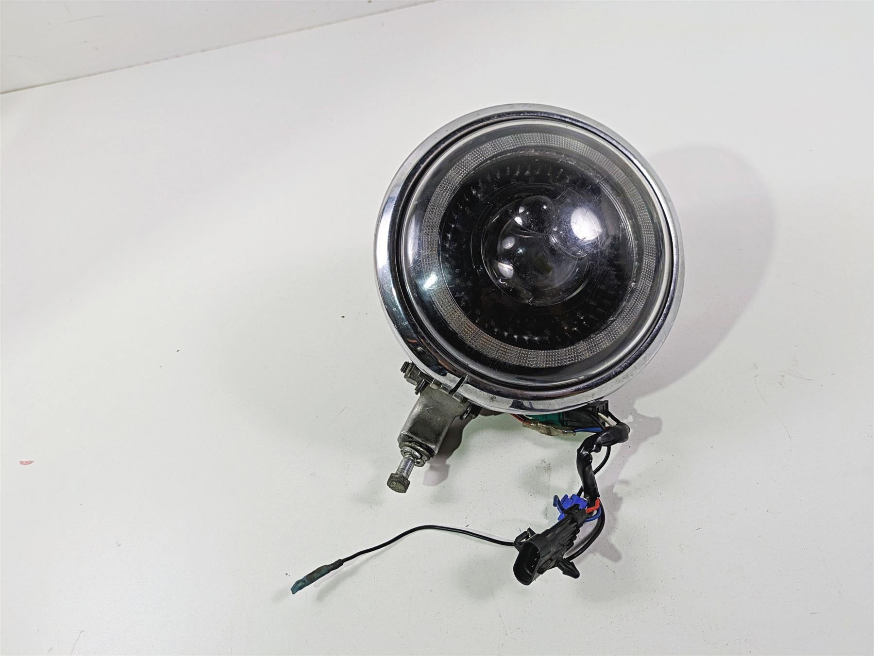 2018 Harley FLHCS Softail Heritage 115th Led Headlight Head Lamp 7" 67700347 {{ shop.shopifyCountryName }} - Mototech271