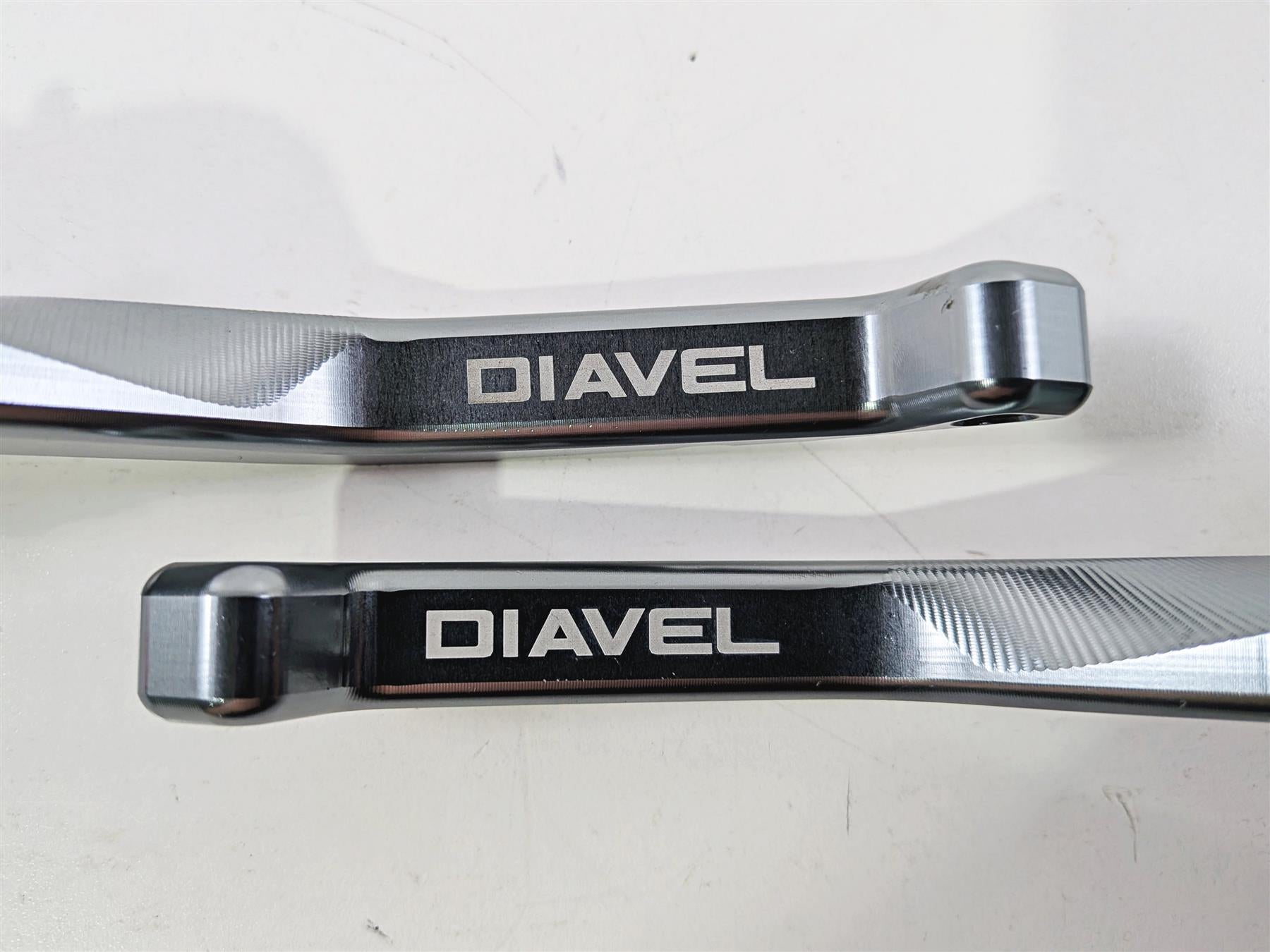 2015 Ducati Diavel Dark Front Adjustable Clutch Brake Lever Set-Mototech271