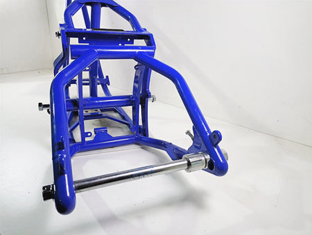 2008 Ultima Motorcycles Fat Bastard Straight Blue Main Frame Swingarm Set With Manufacturers Statement Of Origin {{ shop.shopifyCountryName }} - Mototech271