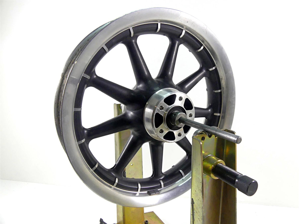 2003 Harley Touring FLHTCI E-Glide 100TH 16x3 9 Spoke Front Wheel Rim 43345-00 {{ shop.shopifyCountryName }} - Mototech271