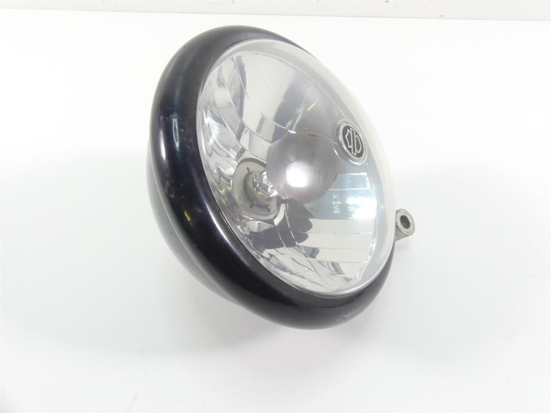 2008 Harley Softail FLSTSB Cross Bones Headlight Head Light Lamp 5-3/4 68297-05B {{ shop.shopifyCountryName }} - Mototech271