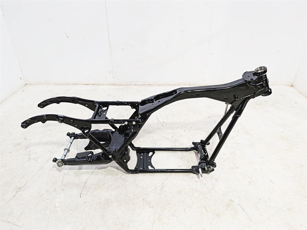 2014 Harley Touring FLHTK Electra Glide Straight Main Frame With Clear Texas Title 48079-09BHP-Mototech271