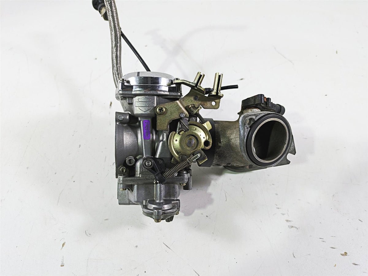 2003 Harley Dyna FXDL Low Rider 100TH Carburetor Carb & Intake 27421-99C {{ shop.shopifyCountryName }} - Mototech271