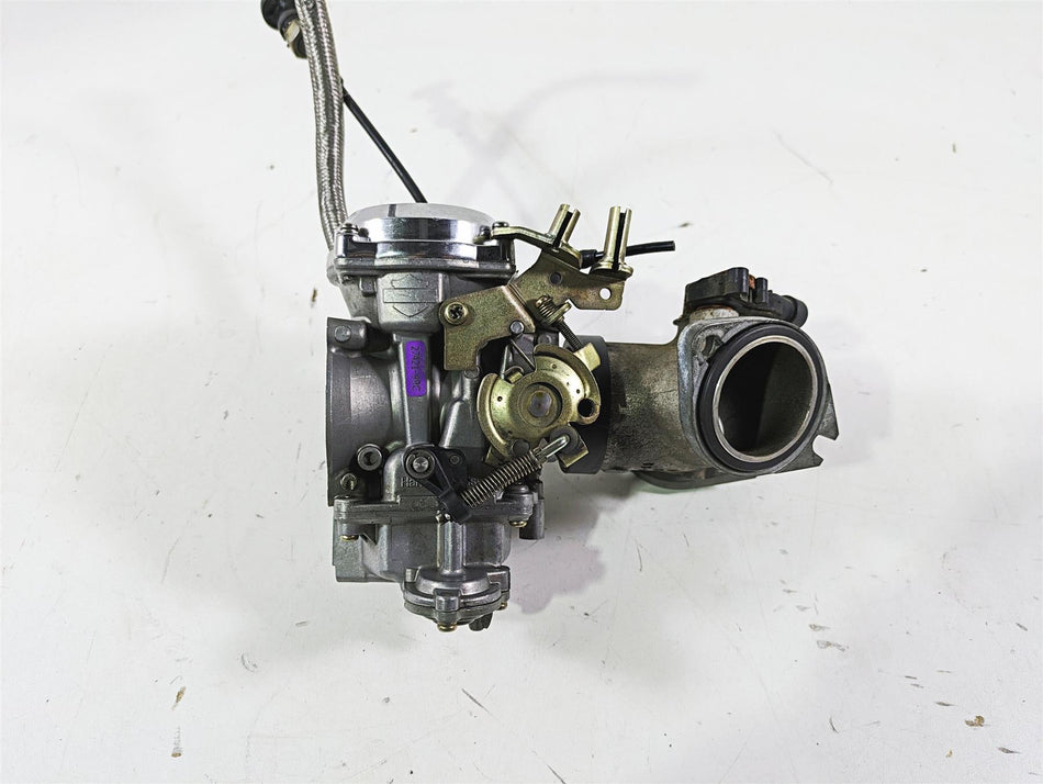 2003 Harley Dyna FXDL Low Rider 100TH Carburetor Carb & Intake 27421-99C {{ shop.shopifyCountryName }} - Mototech271