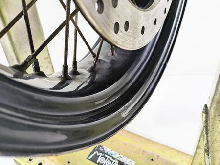 2008 Harley FLSTSB Cross Bones Straight 17x6 Rear Wheel Spoke Rim 44936-08 {{ shop.shopifyCountryName }} - Mototech271