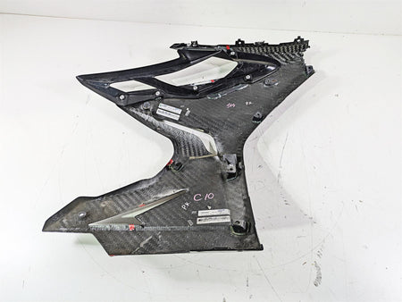 2020 Triumph Daytona 765 Moto2 Left Side Carbon Cover Fairing -Broken T2309797 {{ shop.shopifyCountryName }} - Mototech271