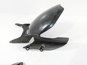 2009 Ducati Multistrada 1100 S Rear Carbon Fiber Fender Chain Guard Set PM20567