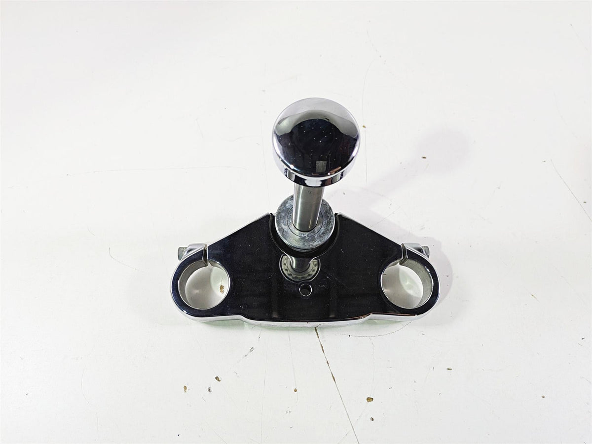 2009 Harley FXCWC Softail Rocker Lower Triple Tree Steering Clamp 49mm 46429-08 {{ shop.shopifyCountryName }} - Mototech271