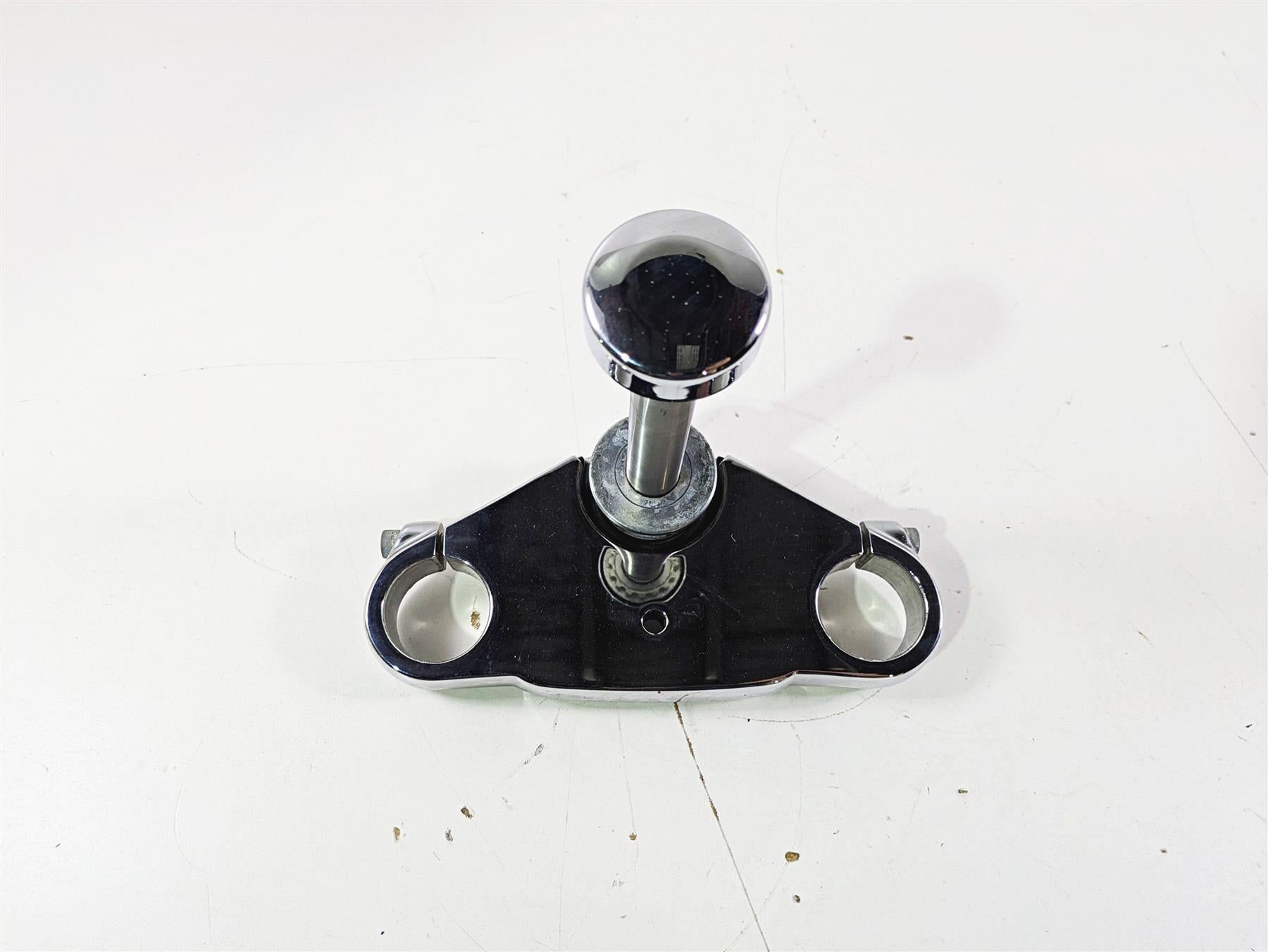 2009 Harley FXCWC Softail Rocker Lower Triple Tree Steering Clamp 49mm 46429-08 {{ shop.shopifyCountryName }} - Mototech271