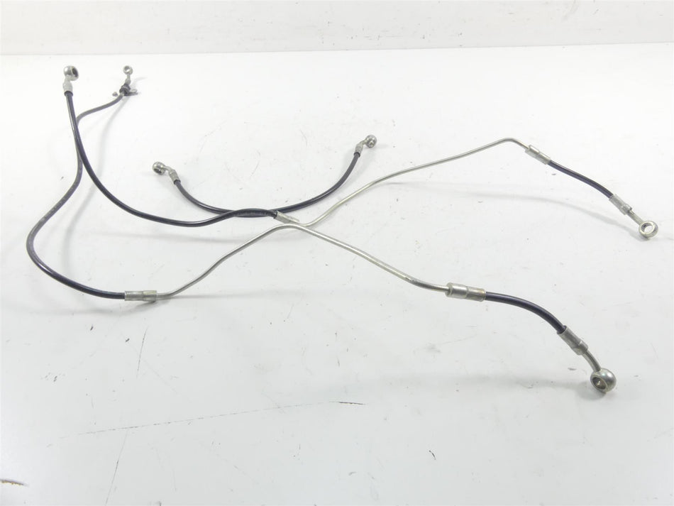 2018 Ducati Hypermotard 939 SP Front Abs Brake Line Hose Set 61810481A 61810491A {{ shop.shopifyCountryName }} - Mototech271